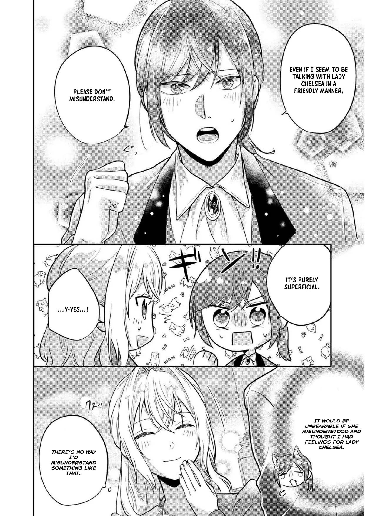 The Mind-Reading Villainess and the Mischievous Puppy Prince. Chapter 11 Page 2